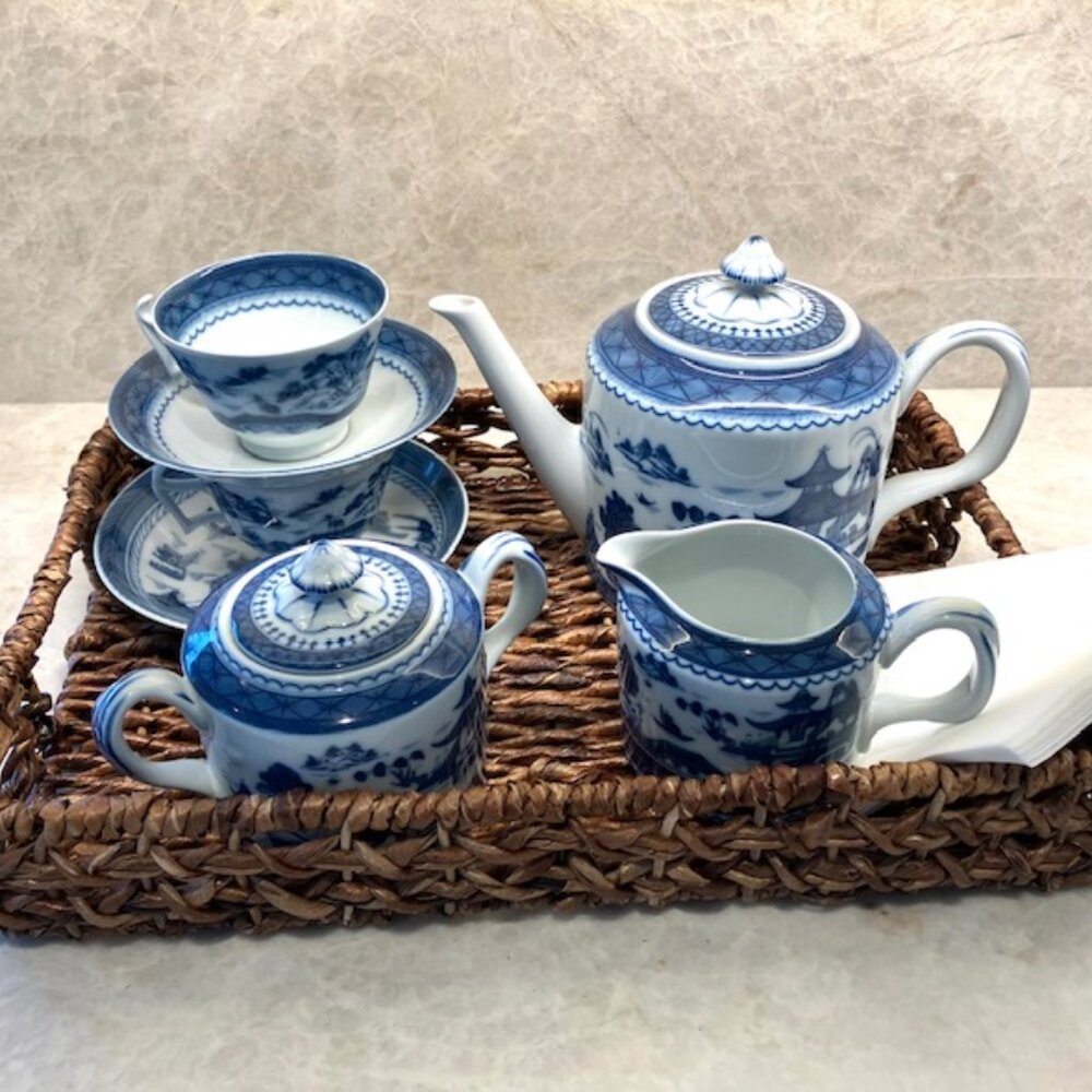 Rattan Tray.